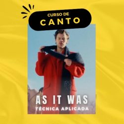 CURSO DE CANTO - Desenvolvimento técnico com base em repertório (Música: As It Was)