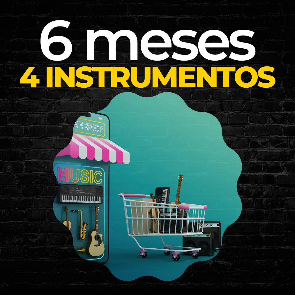 Curso Online 6 Meses 4 Instrumentos